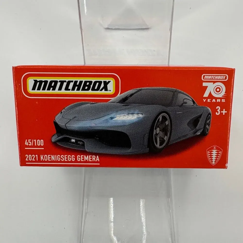 Matchbox Power Grabs 2012 Koenigsegg Gemera 70 Years